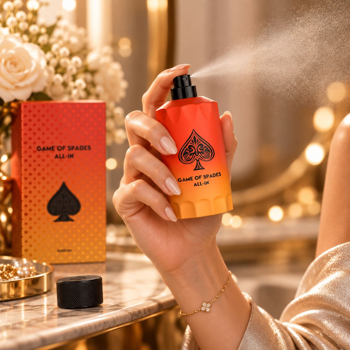 Jo Milano Game of Spades All-In Parfum for Unisex 3.4 Ounce