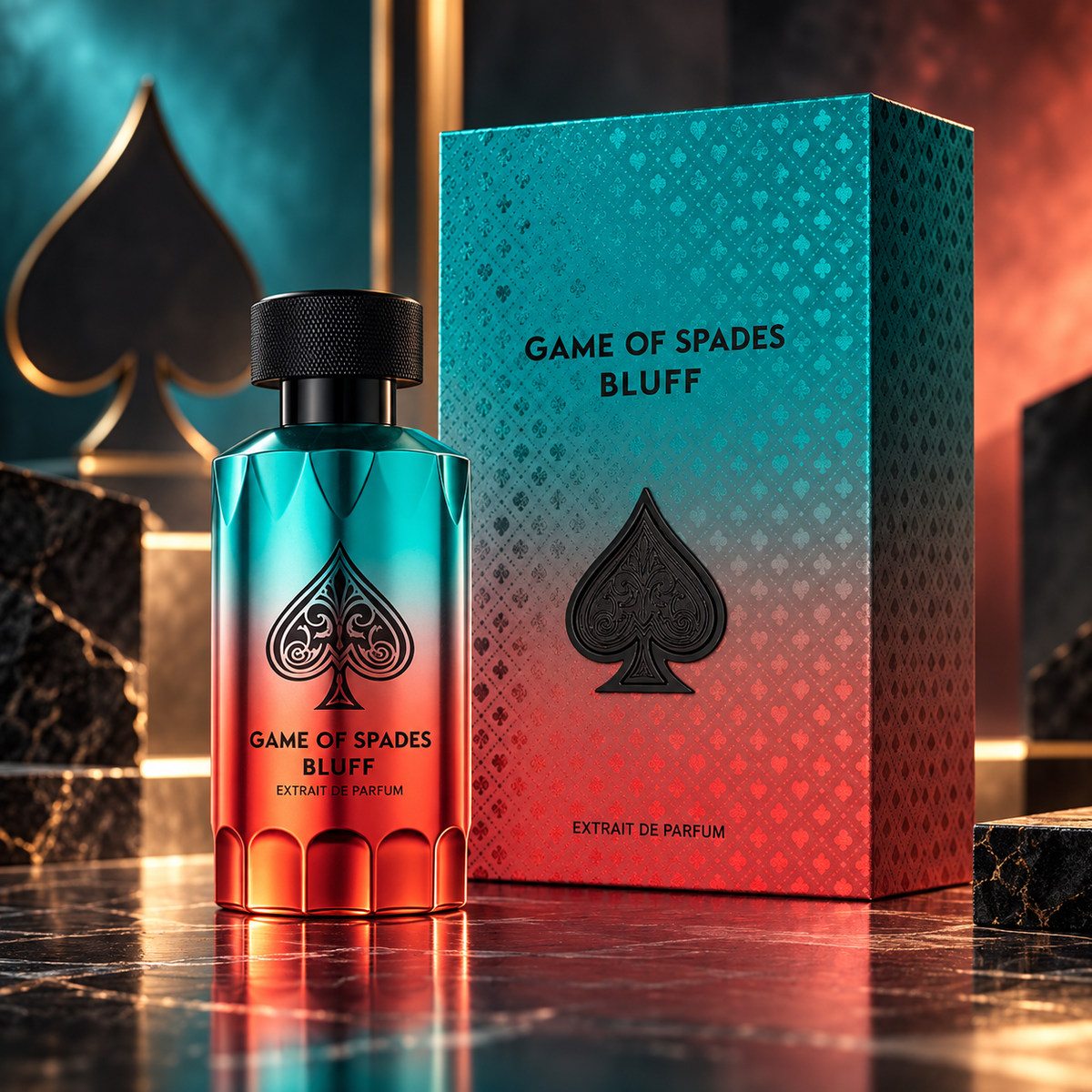 Jo Milano Game of Spades Bluff Extrait de Parfum for Unisex 3.4 Ounce