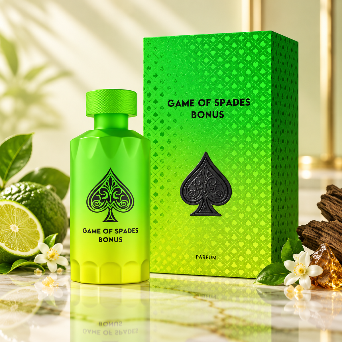 Jo Milano Game of Spades Bonus Parfum for Unisex 3.4 Ounce