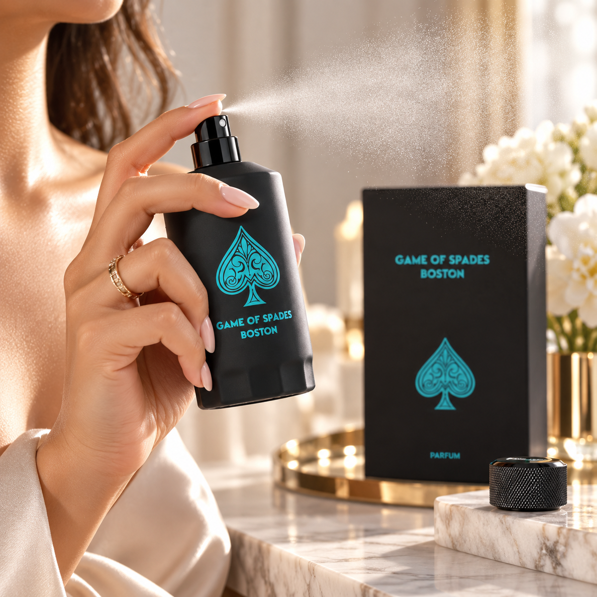 Jo Milano Game of Spades Boston Parfum for Unisex 3.4 Ounce