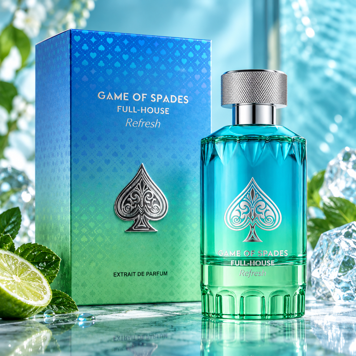 Jo Milano Game of Spades Full House Refresh Parfum for Unisex 3.4 Ounce