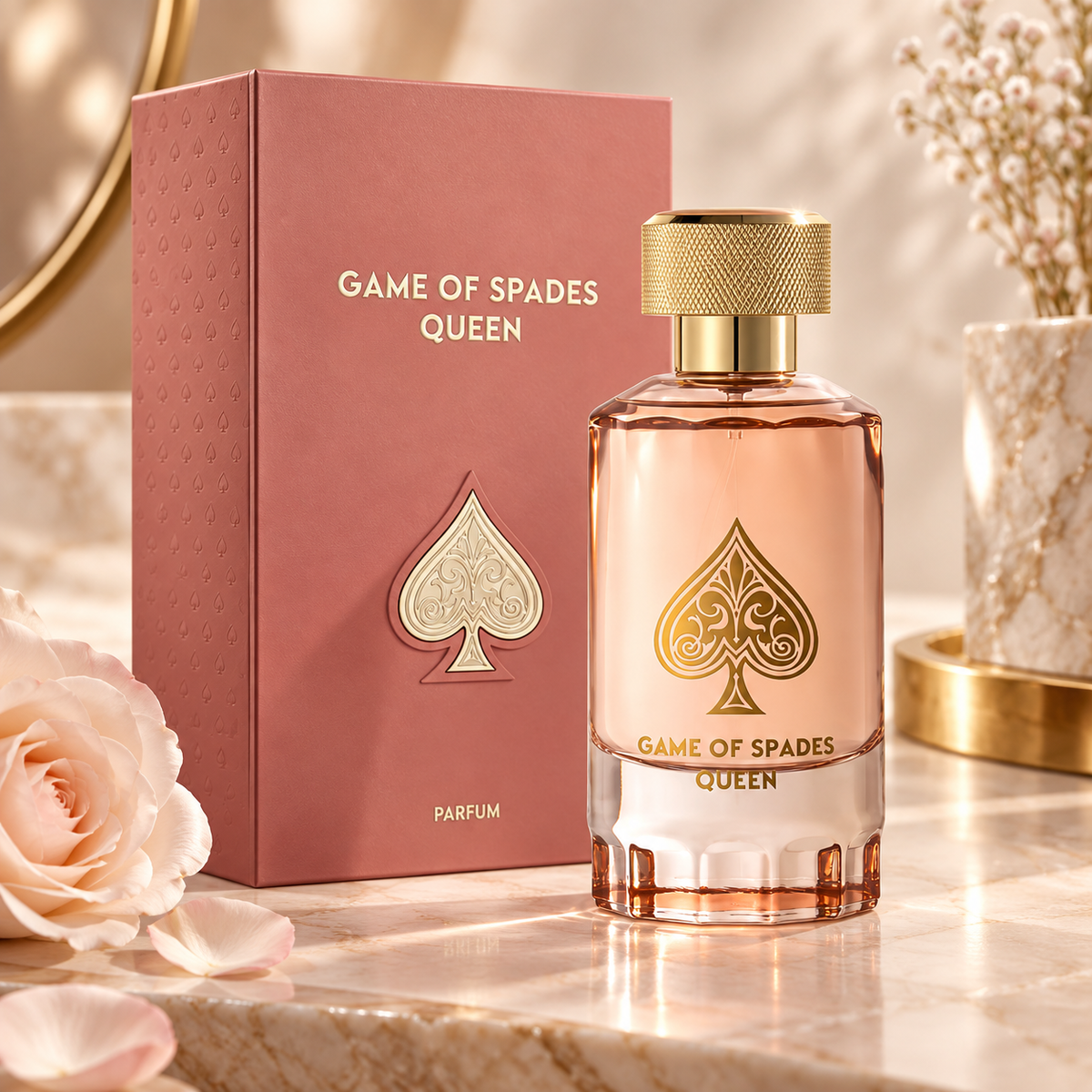Jo Milano Game of Spades Queen Parfum for Women 3.4 Ounce