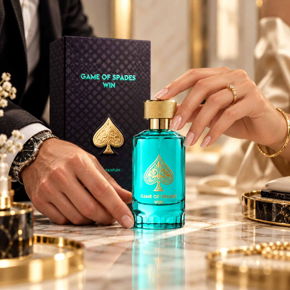 Jo Milano Game of Spades Win Parfum for Women 3.4 Ounce