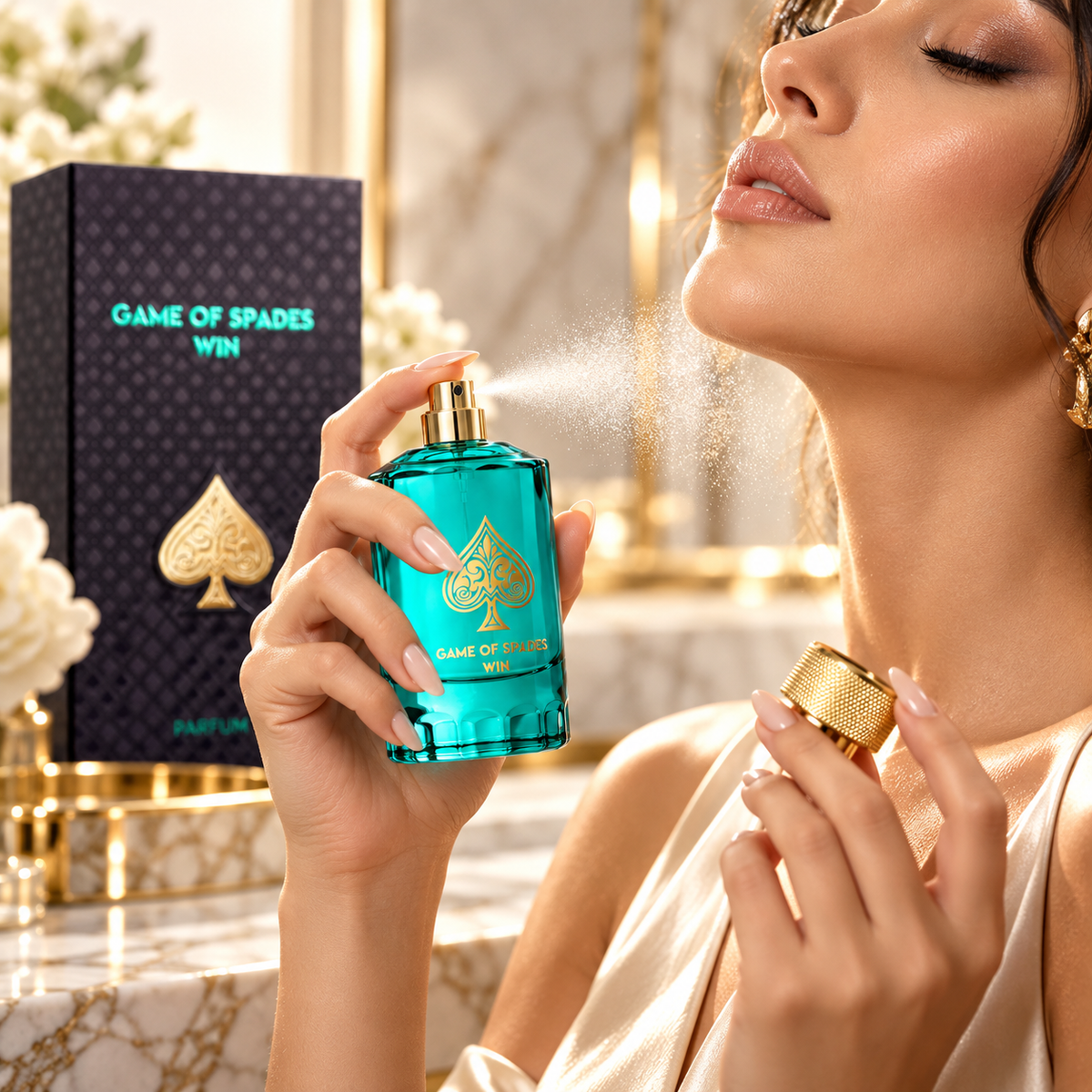 Jo Milano Game of Spades Win Parfum for Women 3.4 Ounce