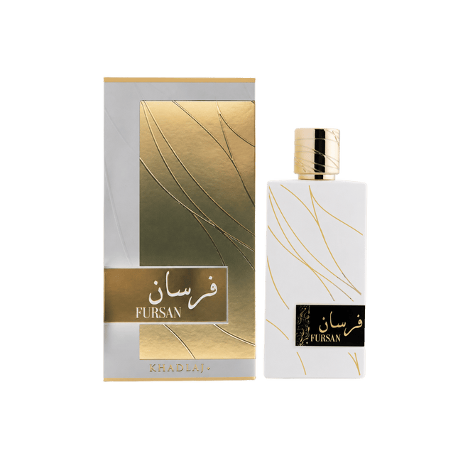 Khadlaj Fursan White Eau de Parfum Spray for Women, 3.4 Ounce