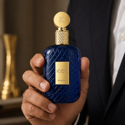 Khadlaj Icon Eau de Parfum Spray for Men 3.4 Ounce