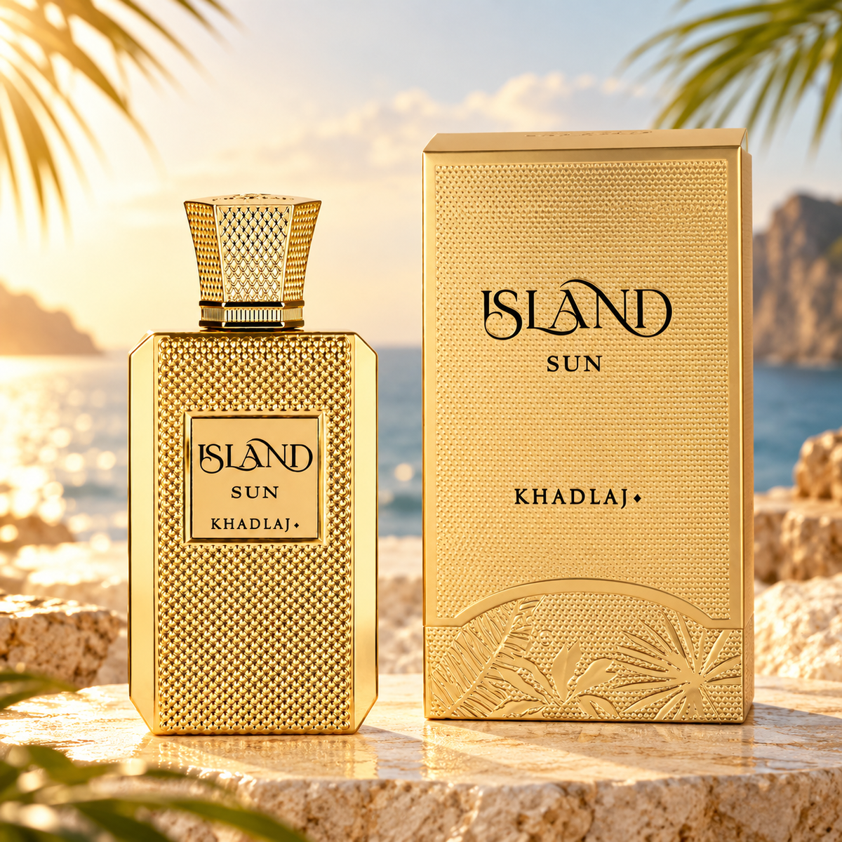 Khadlaj Island Sun Extrait de Parfum for Unisex 3.4 Ounce