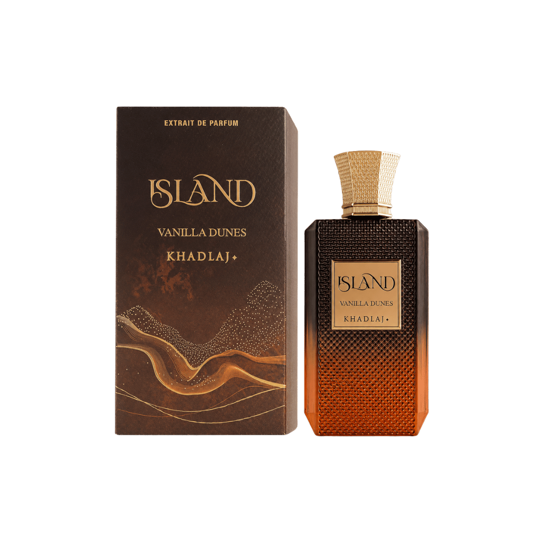 Khadlaj Island Vanilla Dunes Extrait De Parfum Spray for Unisex, 3.4 Ounce