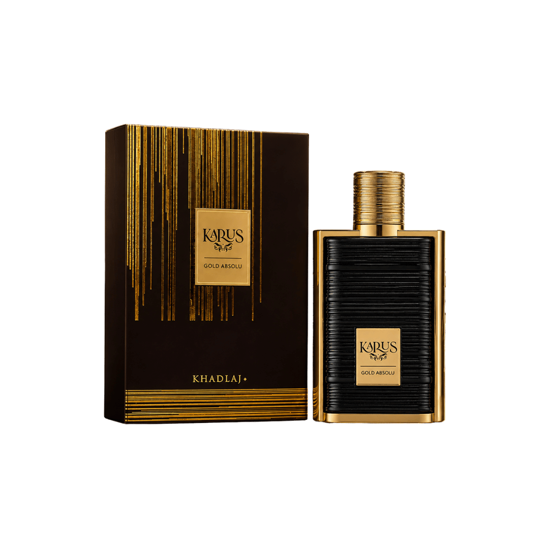 Khadlaj Karus Gold Absolu Eau de Parfum for Unisex, 3.4 Ounce