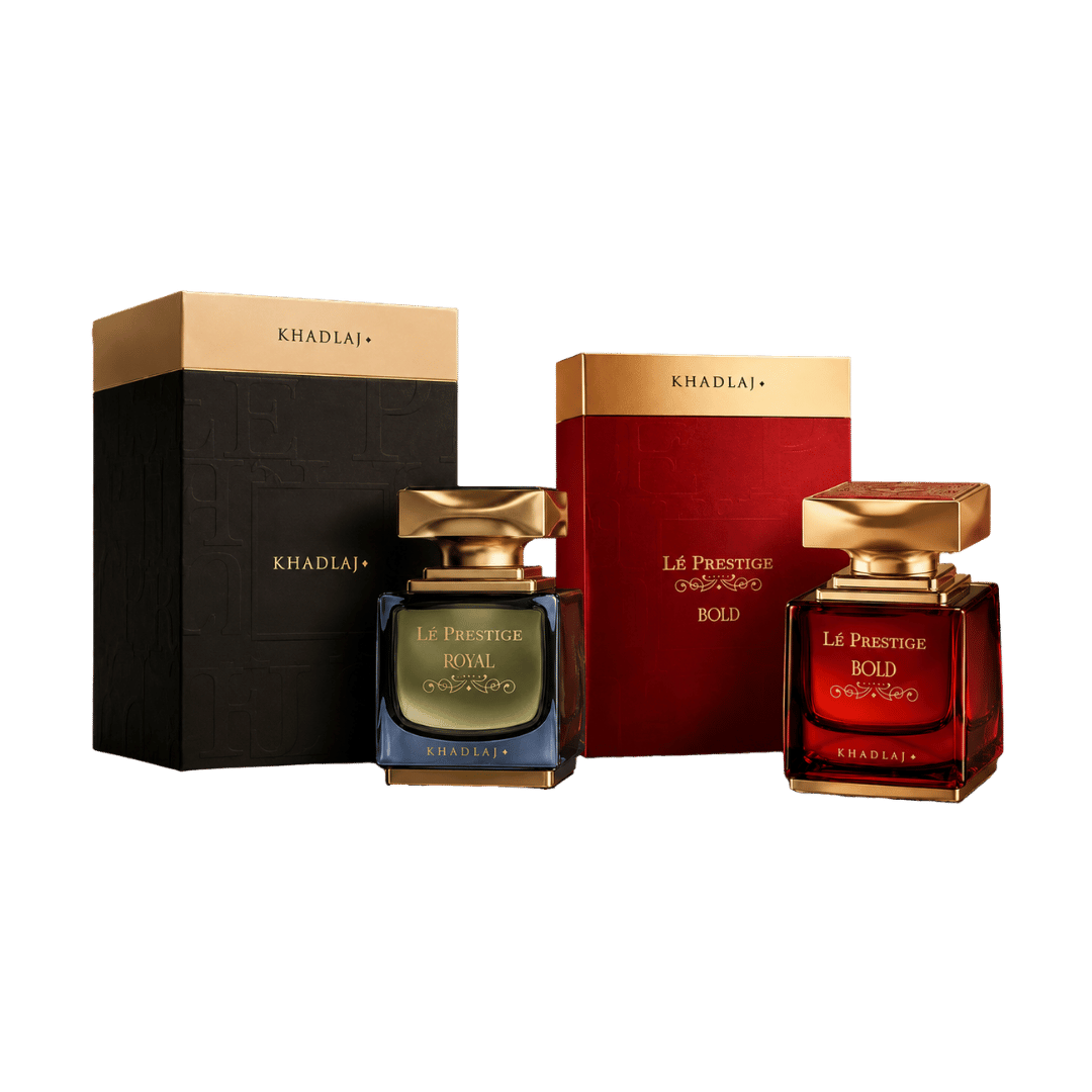 Khadlaj Le Prestige Bold & Lé Prestige Royal Fragrance Bundle for Unisex