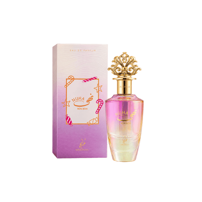 Khadlaj Nuha Bonbon Eau de Parfum Spray for Women 3.4 Ounce
