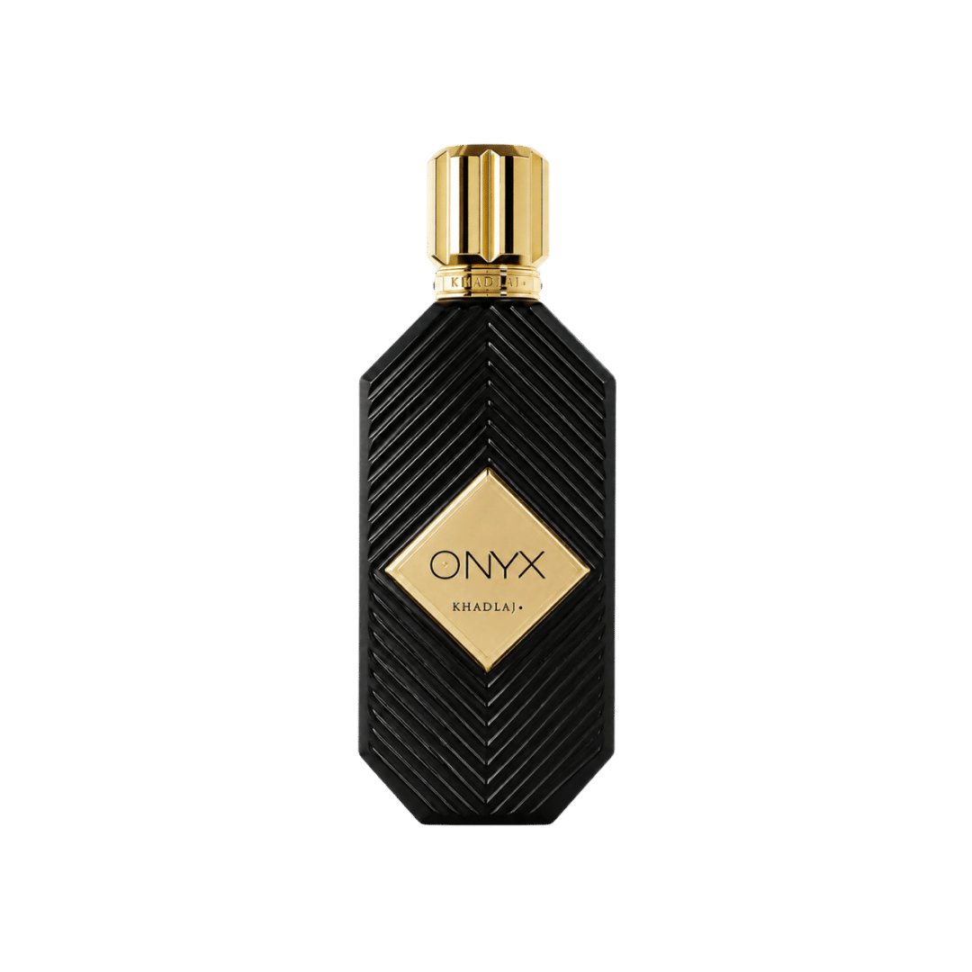 Khadlaj Onyx Gold Eau de Parfum Spray for Unisex, 3.4 Ounce