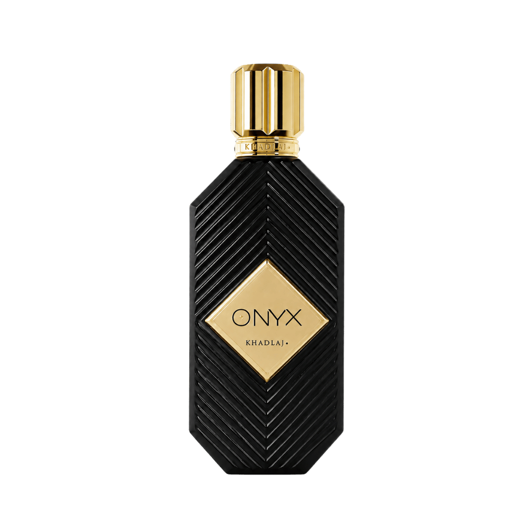 Khadlaj Onyx Gold Eau de Parfum Spray for Unisex, 3.4 Ounce
