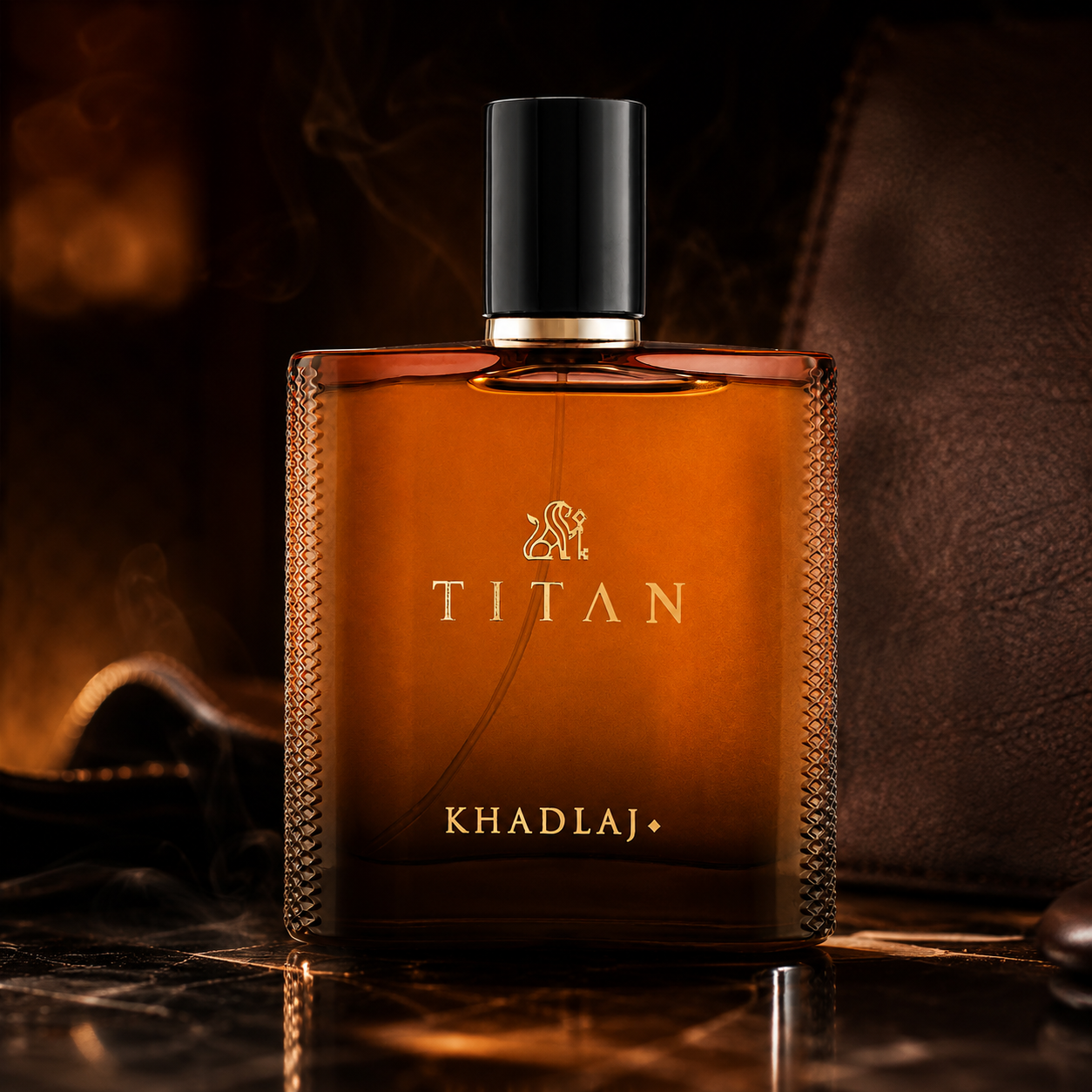 Khadlaj Titan Eau de Parfum Spray for Men 3.4 Ounce
