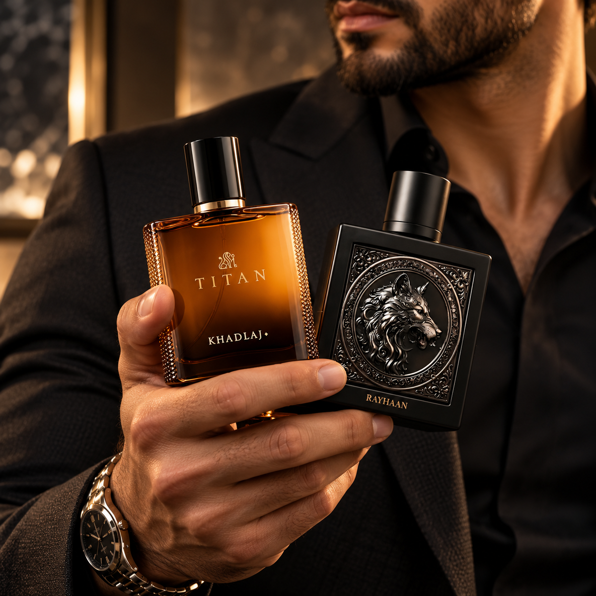 Khadlaj Titan & Rayhaan Wolf Bundle for Men, image 2
