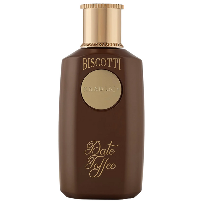 Khadlaj Biscotti Date Toffee Extrait de Parfum for Unisex 3.4 Ounce