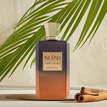 Khadlaj Island Vanilla Dunes Extrait De Parfum Spray for Unisex, 3.4 Ounce