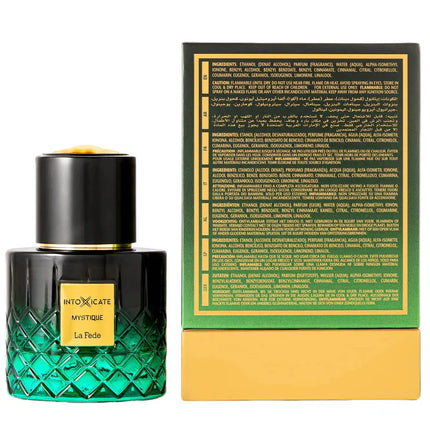 Khadlaj La Fede Intoxicate Mystique Extrait de Parfum for Men 3.4 Ounce