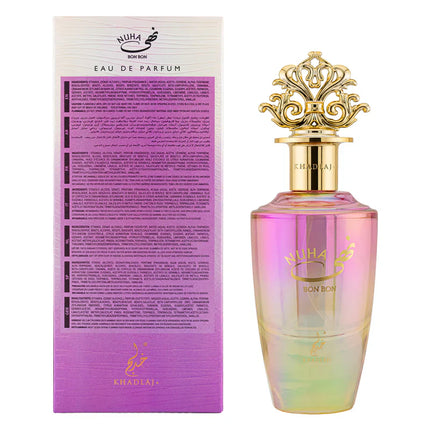 Khadlaj Nuha Bonbon Eau de Parfum Spray for Women 3.4 Ounce