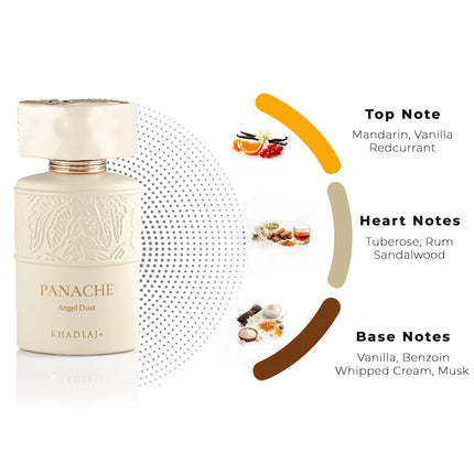 Khadlaj Panache Angel Dust Extrait de Parfum for Women 3.4 Ounce