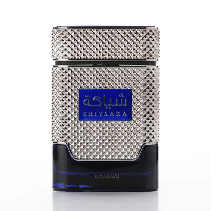 Khadlaj Shiyaaka Blue Eau De Parfum Spray for Men, 3.4 Ounce