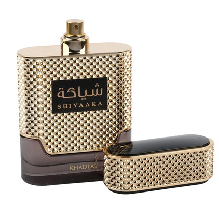 Khadlaj Shiyaaka Gold Eau De Parfum Spray for Women, 3.4 Ounce