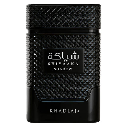 Khadlaj Shiyaaka Shadow Eau de Parfum Spray for Unisex, 3.4 Ounce