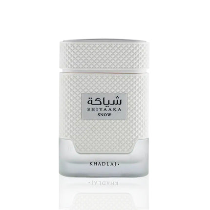 Khadlaj Shiyaaka Snow Eau De Parfum Spray for Men, 3.4 Ounce