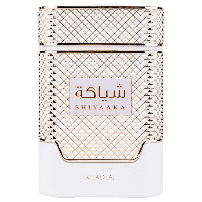 Khadlaj Shiyaaka White Eau de Parfum Spray for Women, 3.4 Ounce
