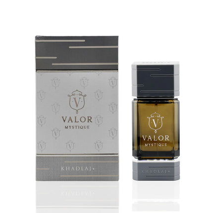 Khadlaj Valor Mystique Eau De Parfum Spray for Men, 3.4 Ounce