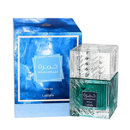 Lattafa Khamrah Waha Eau de Parfum Spray For Unisex 3.4 Ounce