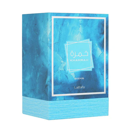 Lattafa Khamrah Waha Eau de Parfum Spray For Unisex 3.4 Ounce