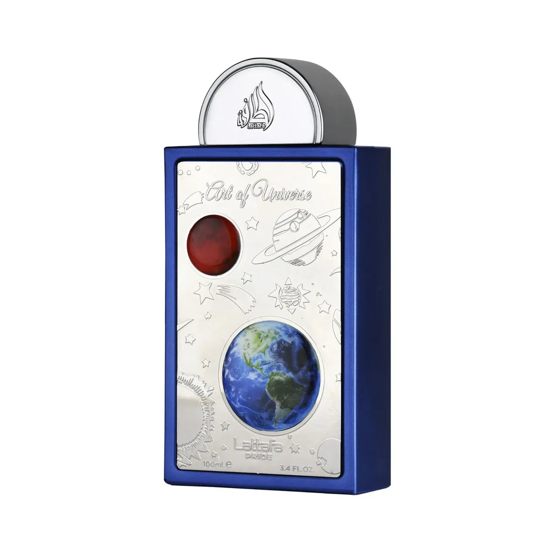 Lattafa Art of Universe Gift Set 3 PC SET (100 ML + 20 ML + 200 ML Body Spray) For Unisex