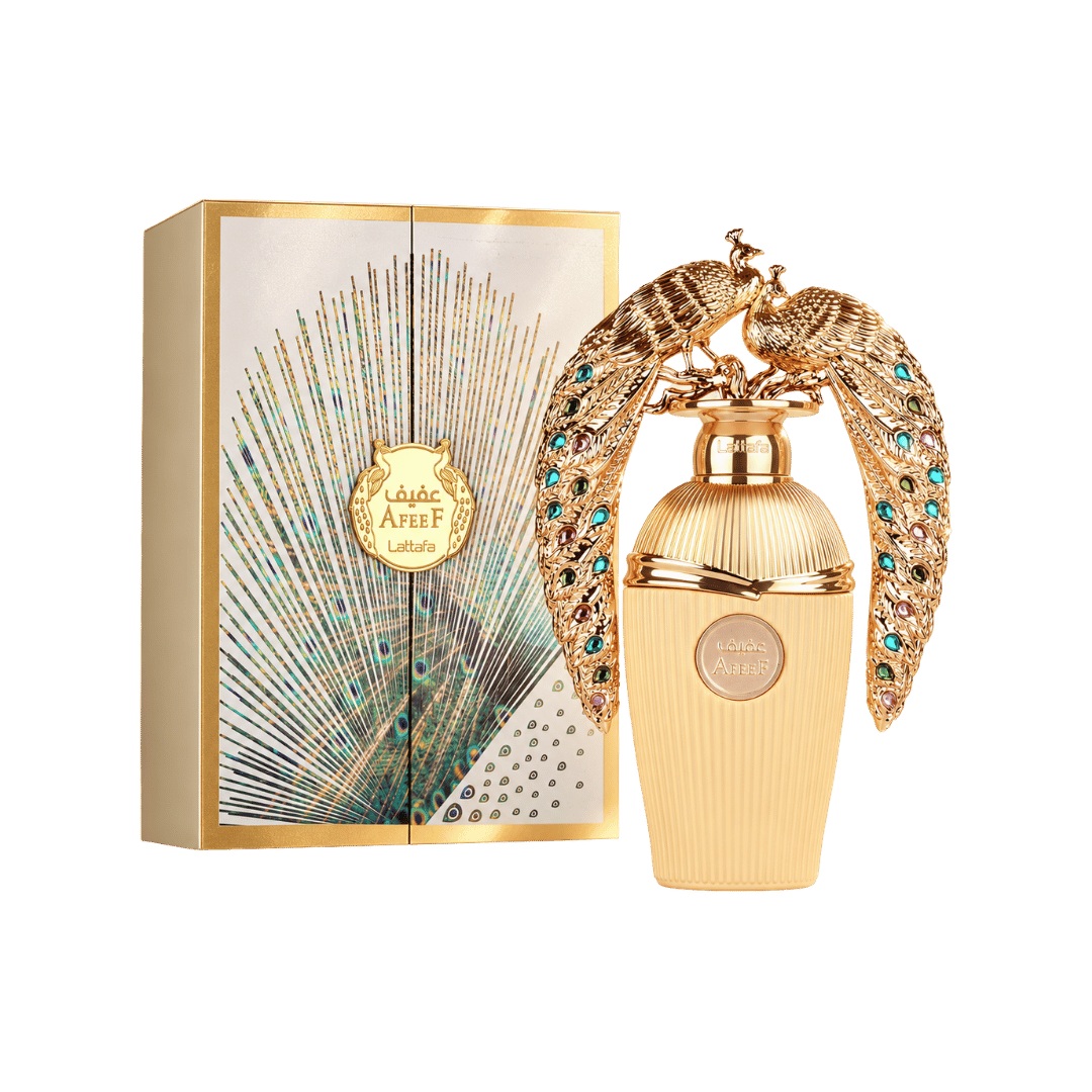 Lattafa Afeef Eau de Parfum for Men 3.4 Ounce