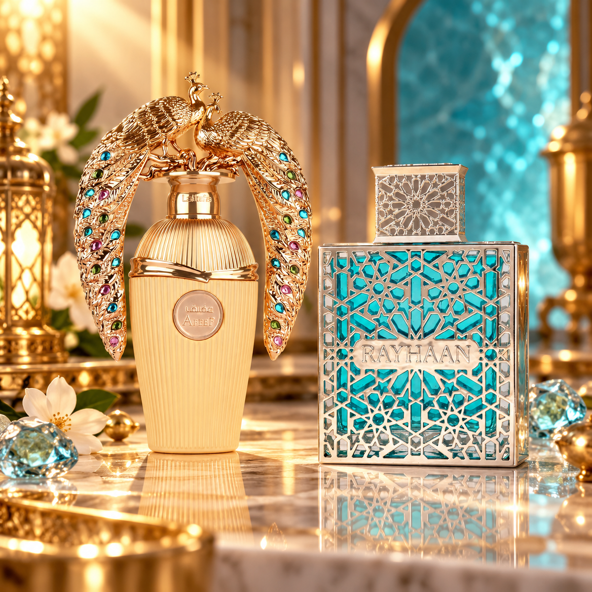 Lattafa Afeef & Rayhaan Aquatica Bundle for Unisex, image 5