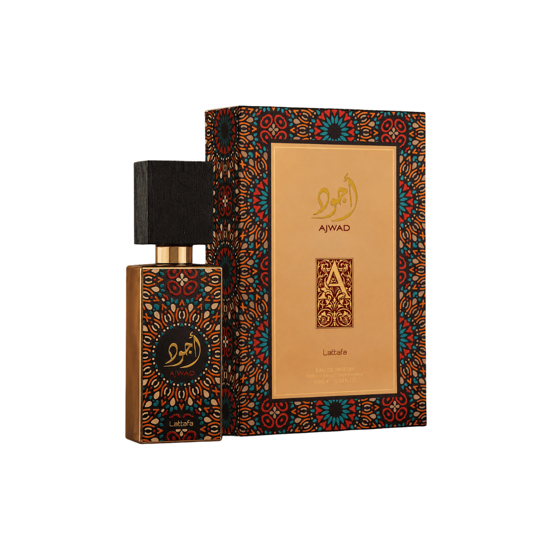 Lattafa Ajwad for Unisex Eau de Parfum Spray, 2.04 Ounce