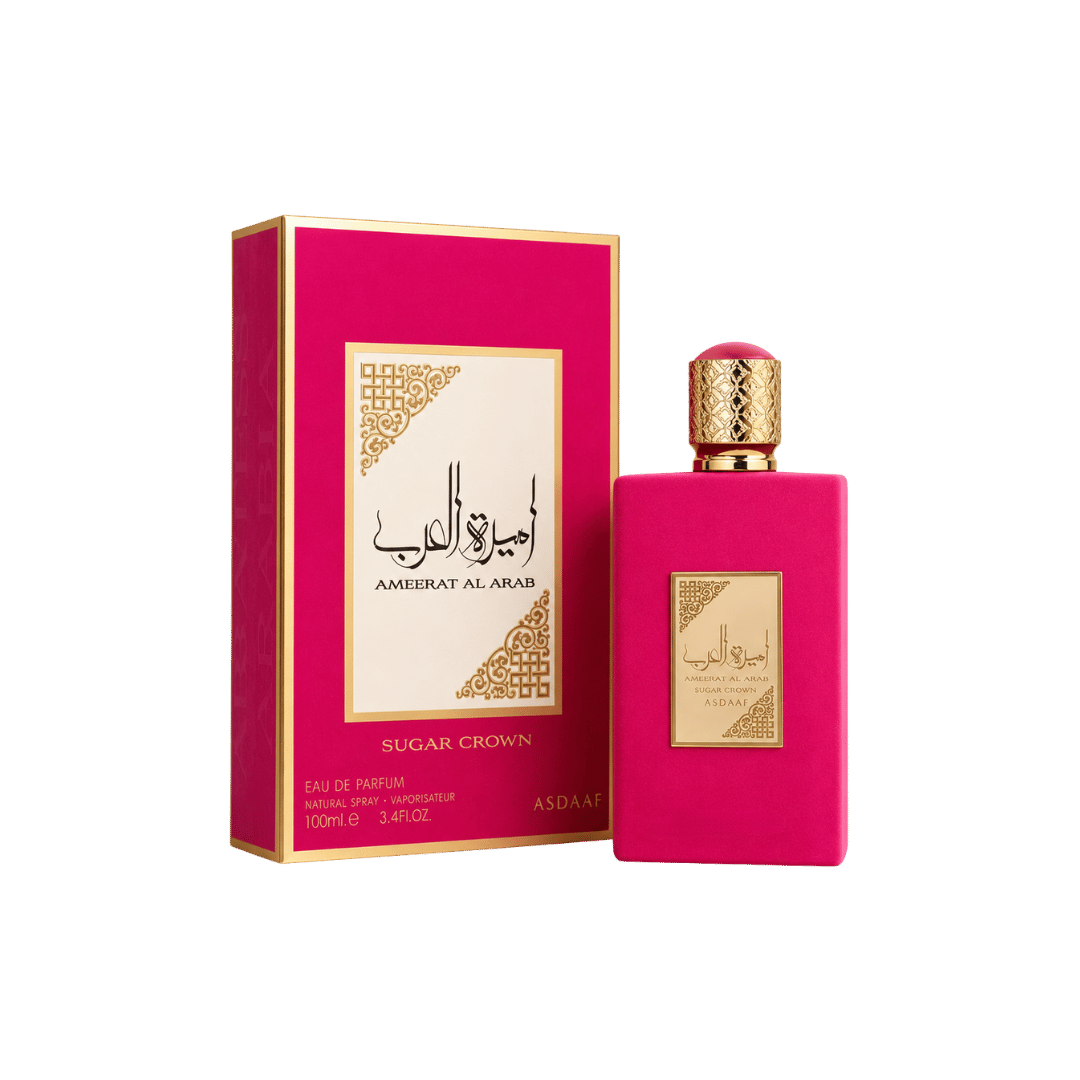 Lattafa Ameerat Al Arab Sugar Crown for Women Eau de Parfum Spray, 3.4 Ounce