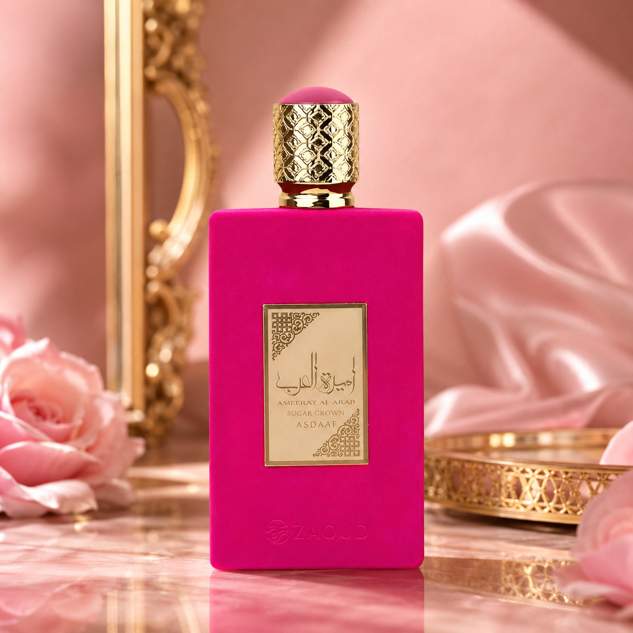 Lattafa Ameerat Al Arab Sugar Crown for Women Eau de Parfum Spray, 3.4 Ounce