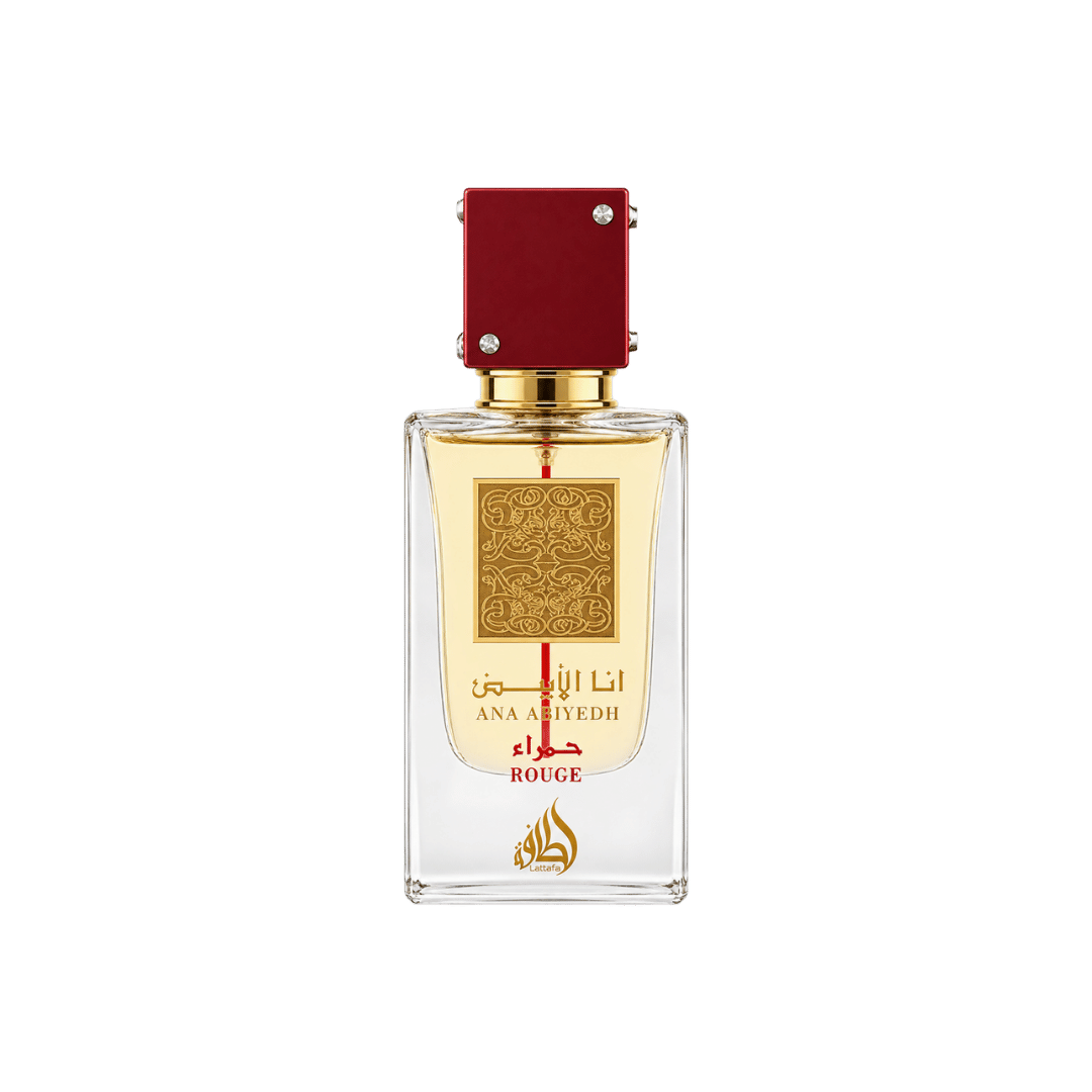 Lattafa Ana Abiyedh Rouge Eau de Parfum for Unisex, 2.0 Ounce