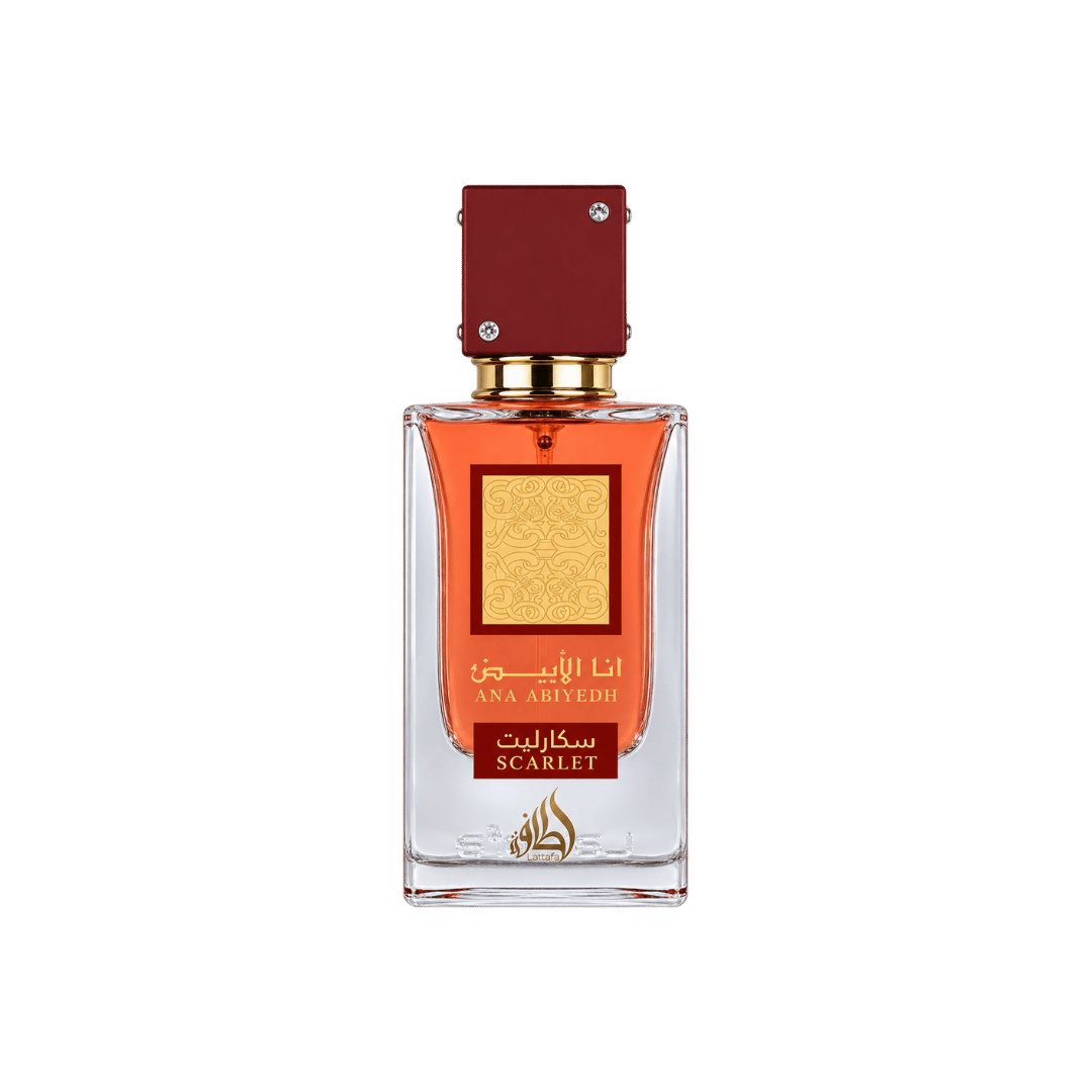 Lattafa Ana Abiyedh Scarlet Eau de Parfum for Women, 2.04 Ounce