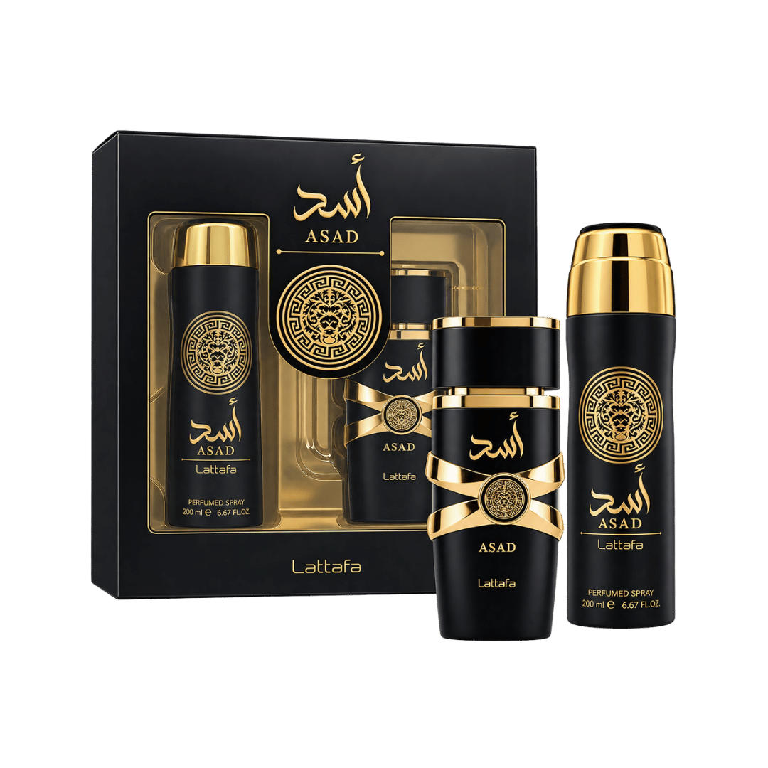 Lattafa Asad 2-Piece Gift Set for Men