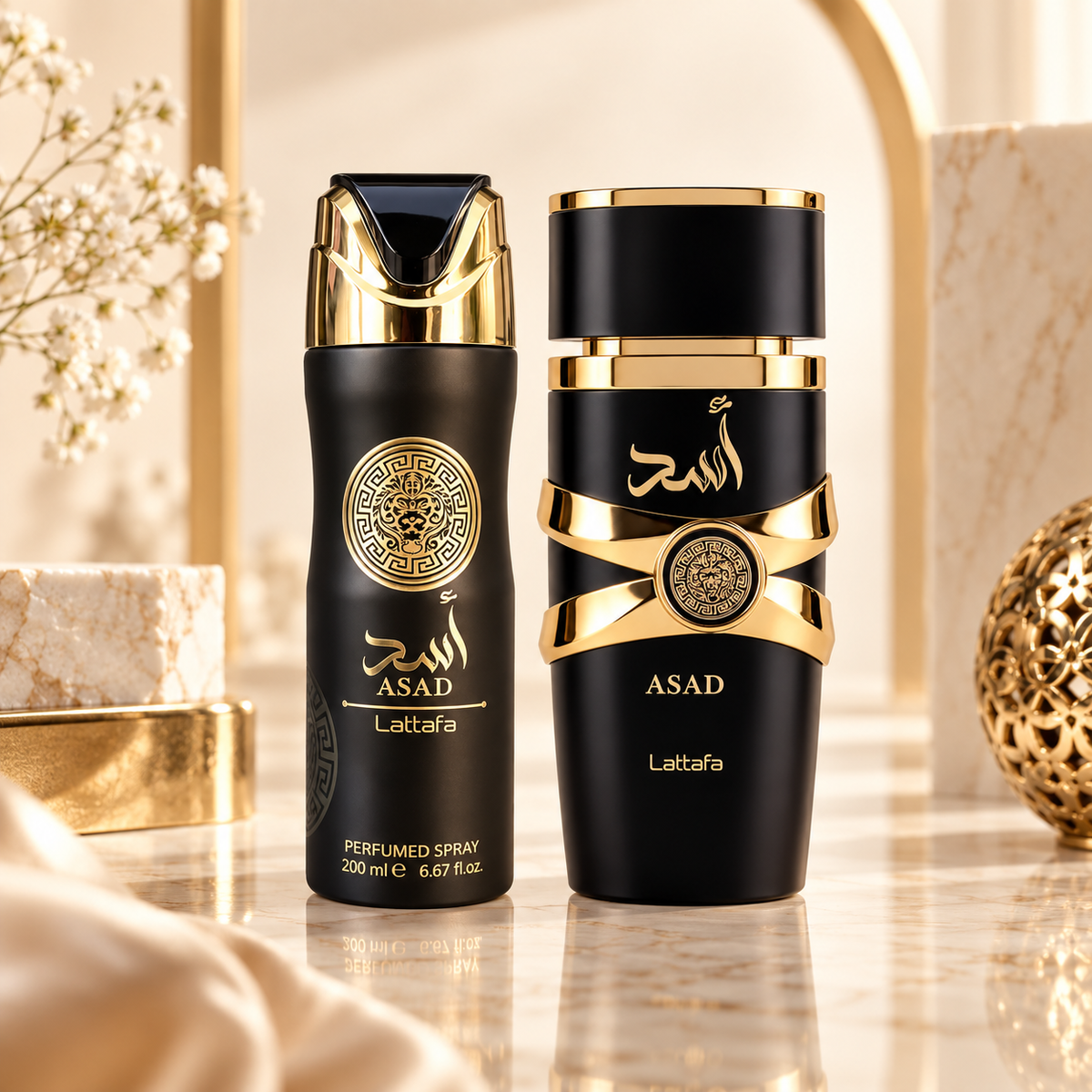 Lattafa Asad 2-Piece Gift Set for Men
