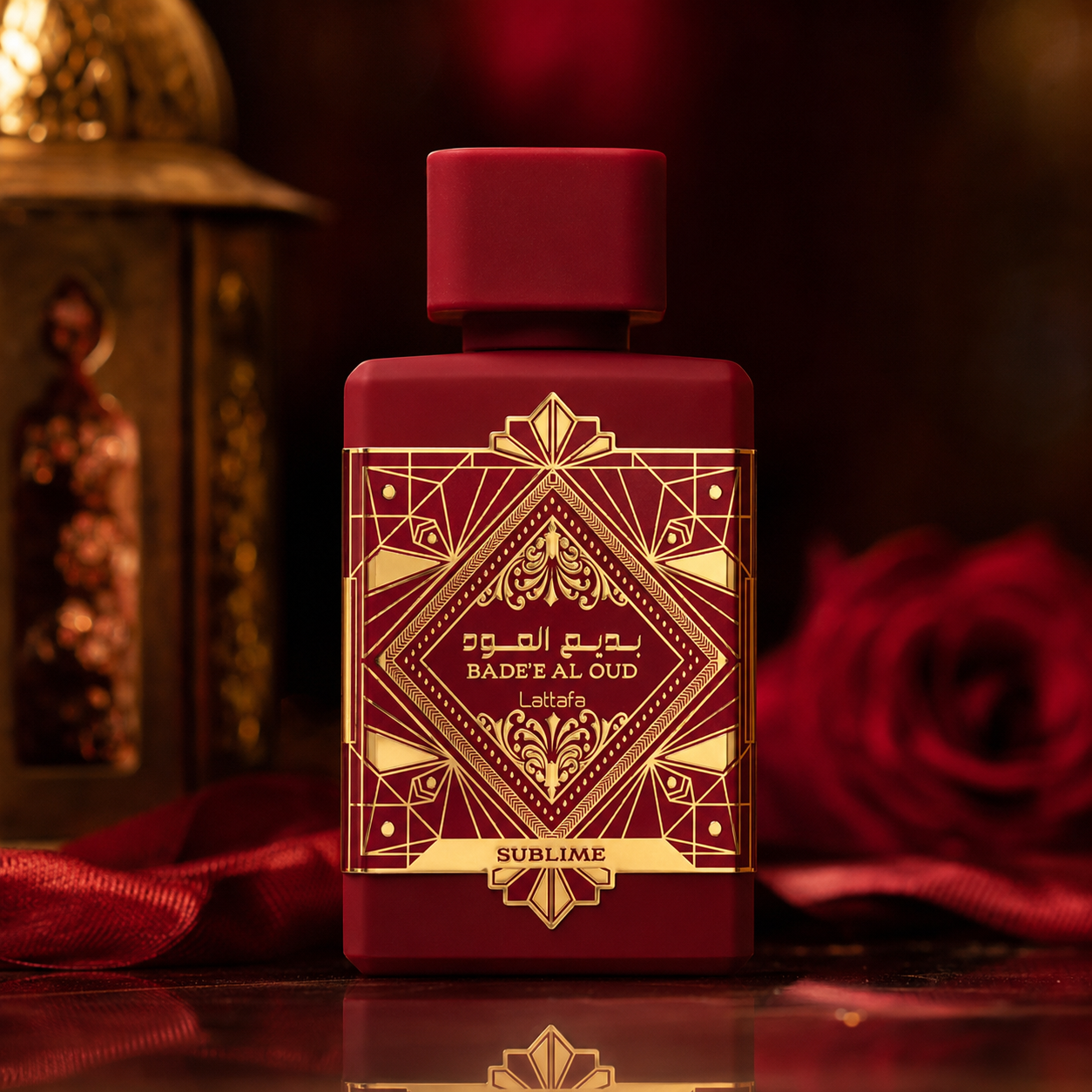 Lattafa Bade'e Al Oud Sublime for Unisex Eau de Parfum Spray, 3.4 Ounce
