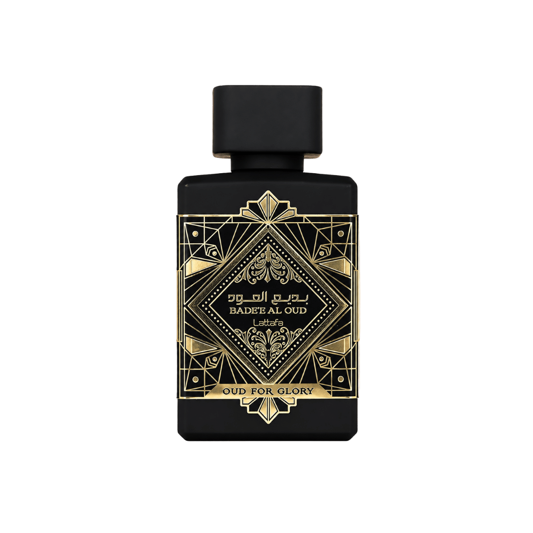 Lattafa Bade'e Al Oud for Glory for Unisex Eau de Parfum Spray, 3.4 Ounce