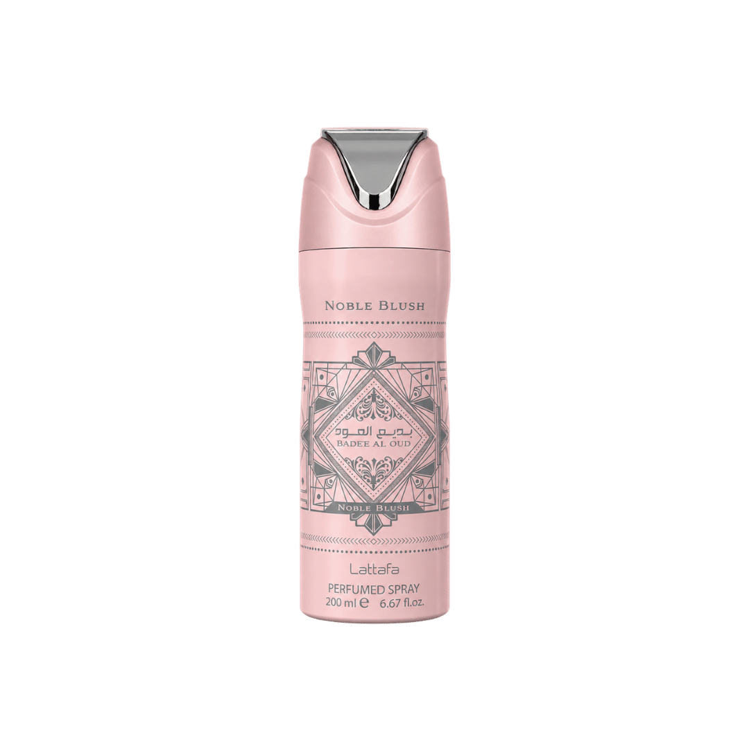 Lattafa Bade'e Al Oud Noble Blush Deodorant Spray for Women, 6.8 Ounce