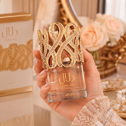 Lattafa Dalal for Women Eau de Parfum Spray, 3.4 Ounce