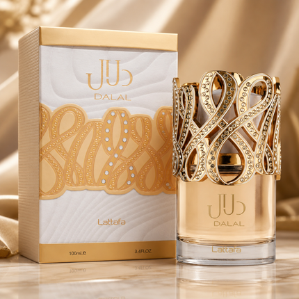 Lattafa Dalal for Women Eau de Parfum Spray, 3.4 Ounce