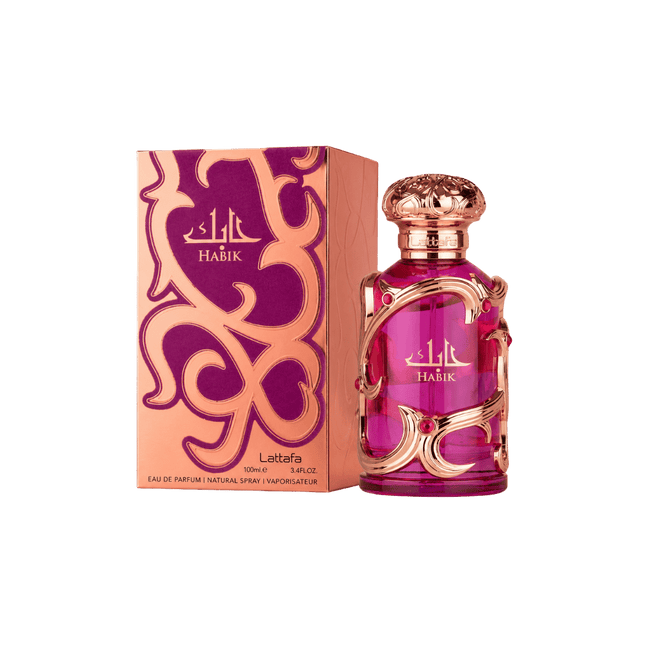Lattafa Habik Eau de Parfum Spray for Women 3.4 Ounce