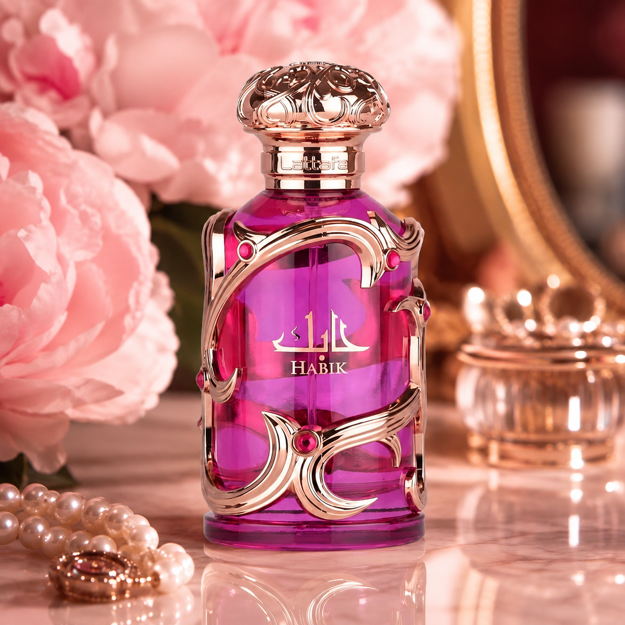 Lattafa Habik Eau de Parfum Spray for Women 3.4 Ounce