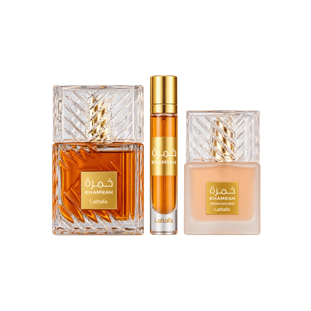 Lattafa Khamrah 3-Piece Gift Set for Unisex